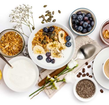 aliments du petit déjeuner pour un régime