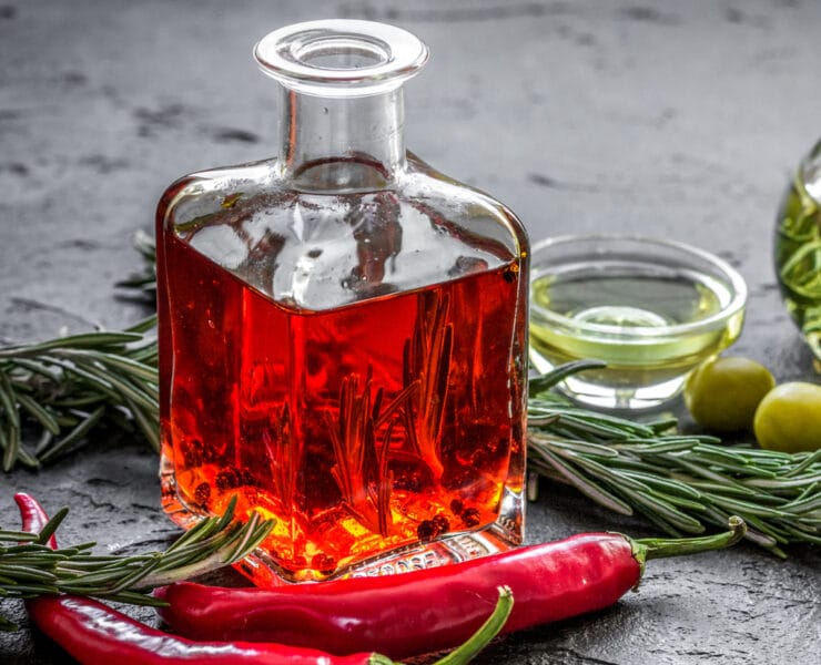 Piment de cayenne cheveux